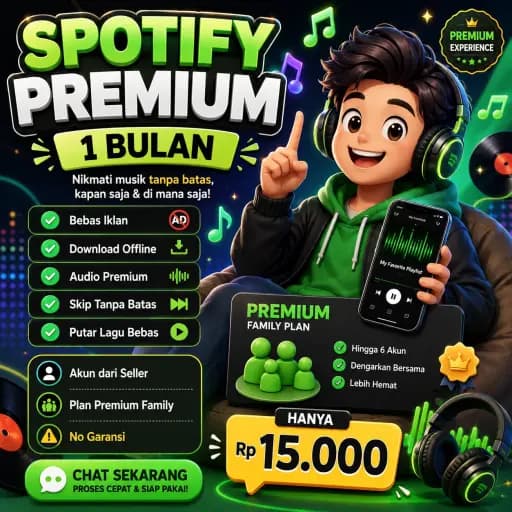Spotify Premium 1 Bulan